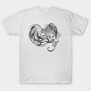 Stylized beautiful fish T-Shirt